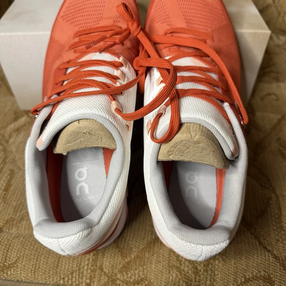 On Cloud Cloudsurfer Women's Size 10.5 Running Shoes Rust Rose Walking Athletic - Picture 7 of 8